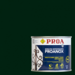 Esmalte proanox directo sobre oxido verde ingles ral 6009